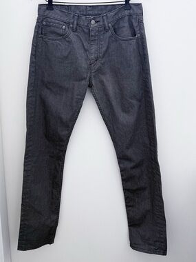 Mens Levi’s 508 Jeans 31x32 Grey Tapered Fit Stretch Denim